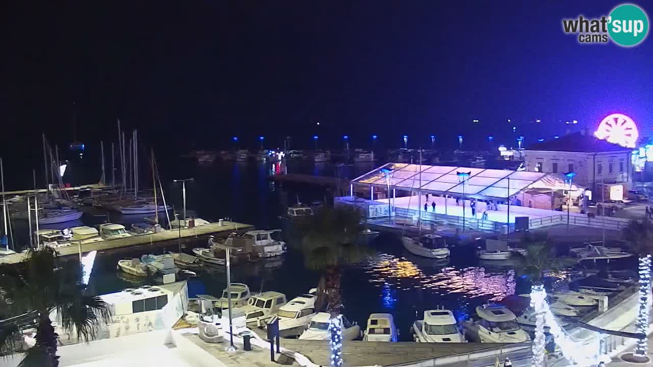 Il porto di Koper – Capodistria live webcam – porto crociere e mercantile – Slovenia