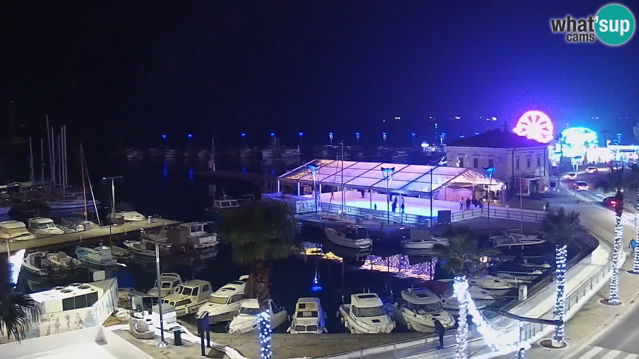 Webcam en vivo del Puerto de Koper – puerto de carga y cruceros – Eslovenia