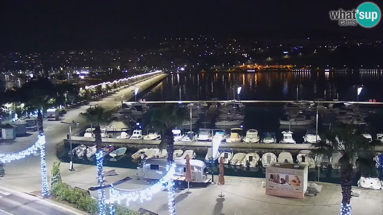 Il porto di Koper – Capodistria live webcam – porto crociere e mercantile – Slovenia