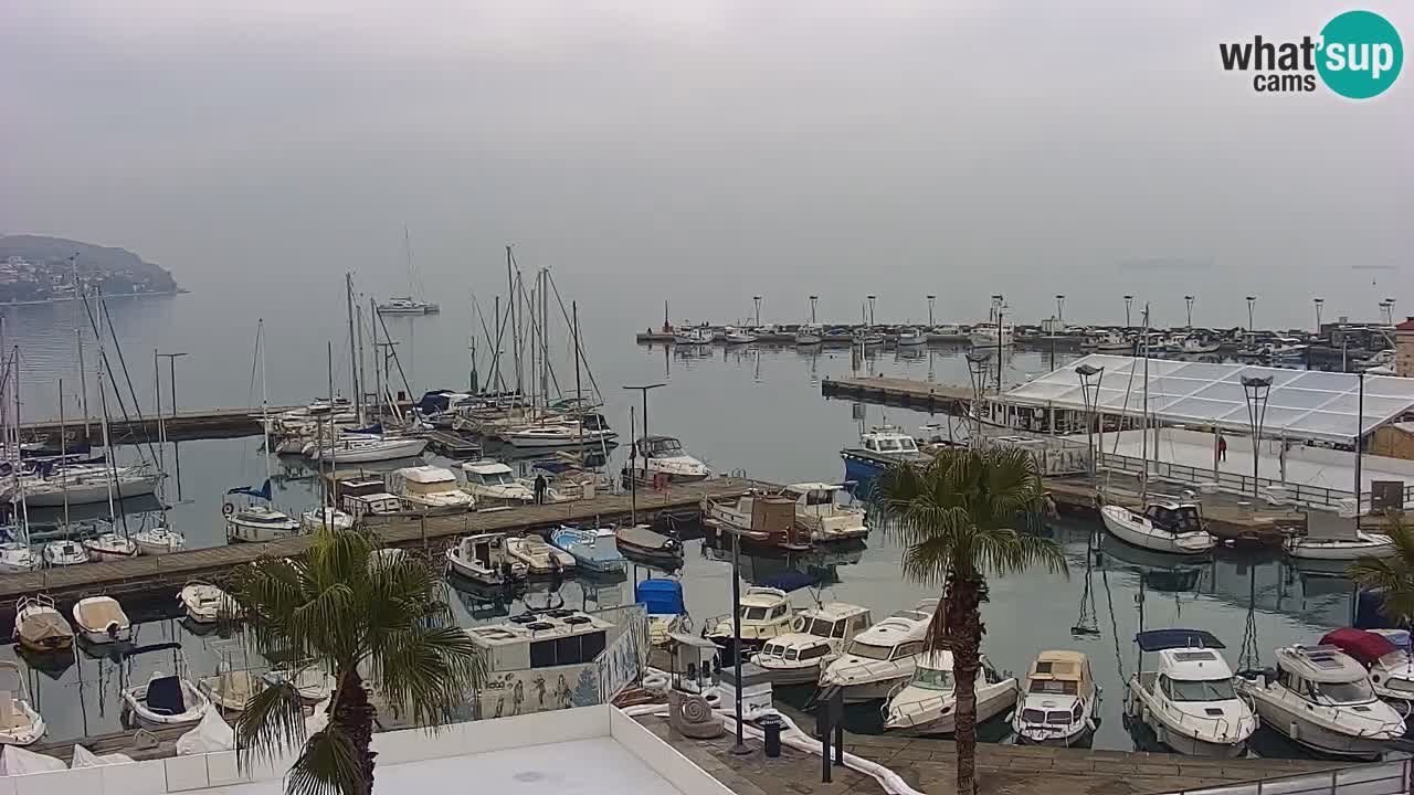 Il porto di Koper – Capodistria live webcam – porto crociere e mercantile – Slovenia