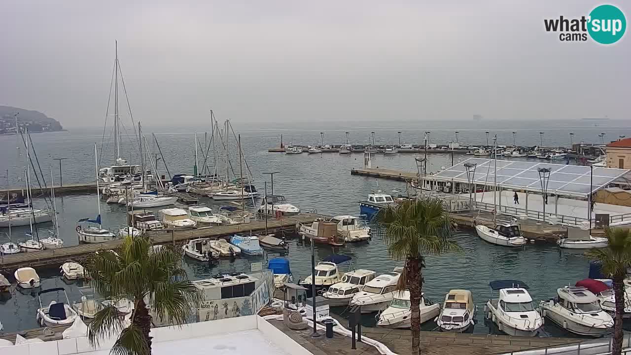 Il porto di Koper – Capodistria live webcam – porto crociere e mercantile – Slovenia