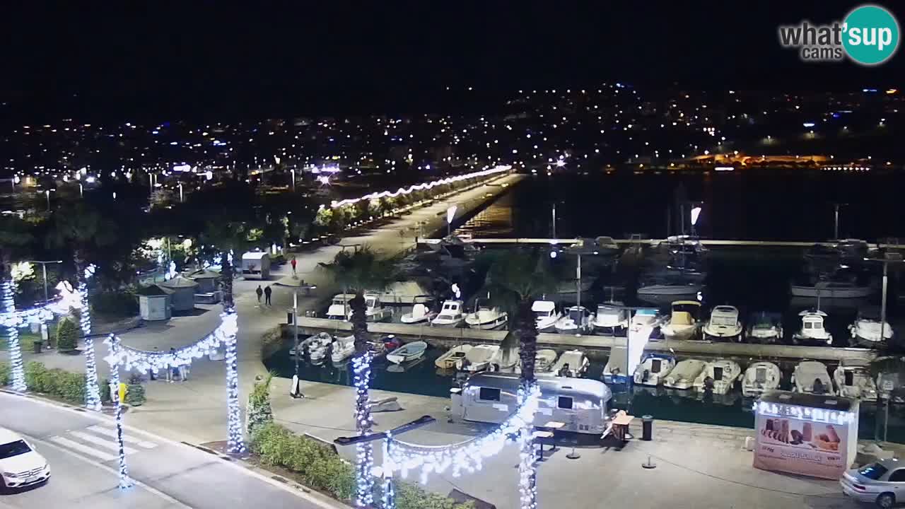 Webcam en vivo del Puerto de Koper – puerto de carga y cruceros – Eslovenia