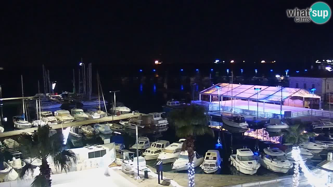 Il porto di Koper – Capodistria live webcam – porto crociere e mercantile – Slovenia