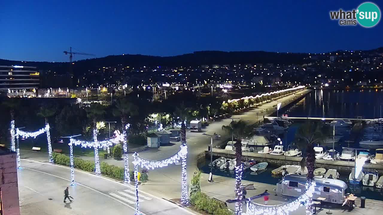 Webcam en vivo del Puerto de Koper – puerto de carga y cruceros – Eslovenia