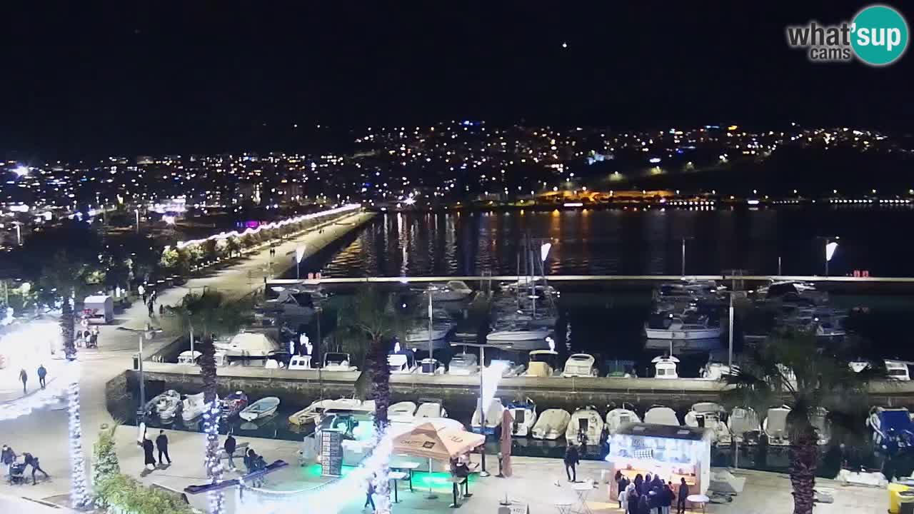 Webcam en vivo del Puerto de Koper – puerto de carga y cruceros – Eslovenia