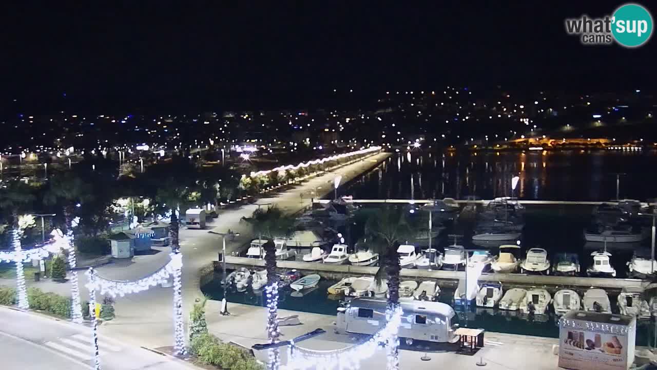 The Port of Koper live webcam – cruise and cargo port – Slovenia