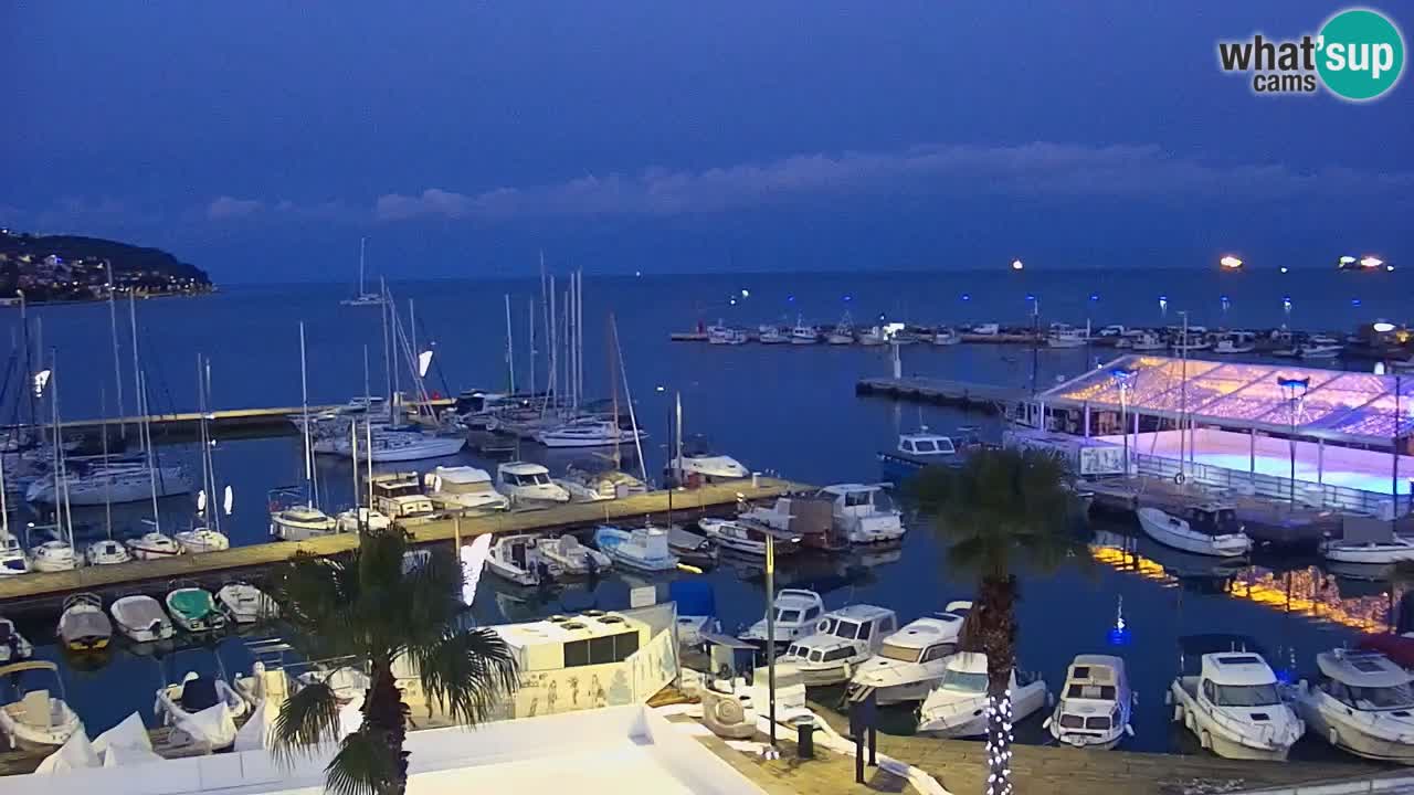 The Port of Koper live webcam – cruise and cargo port – Slovenia