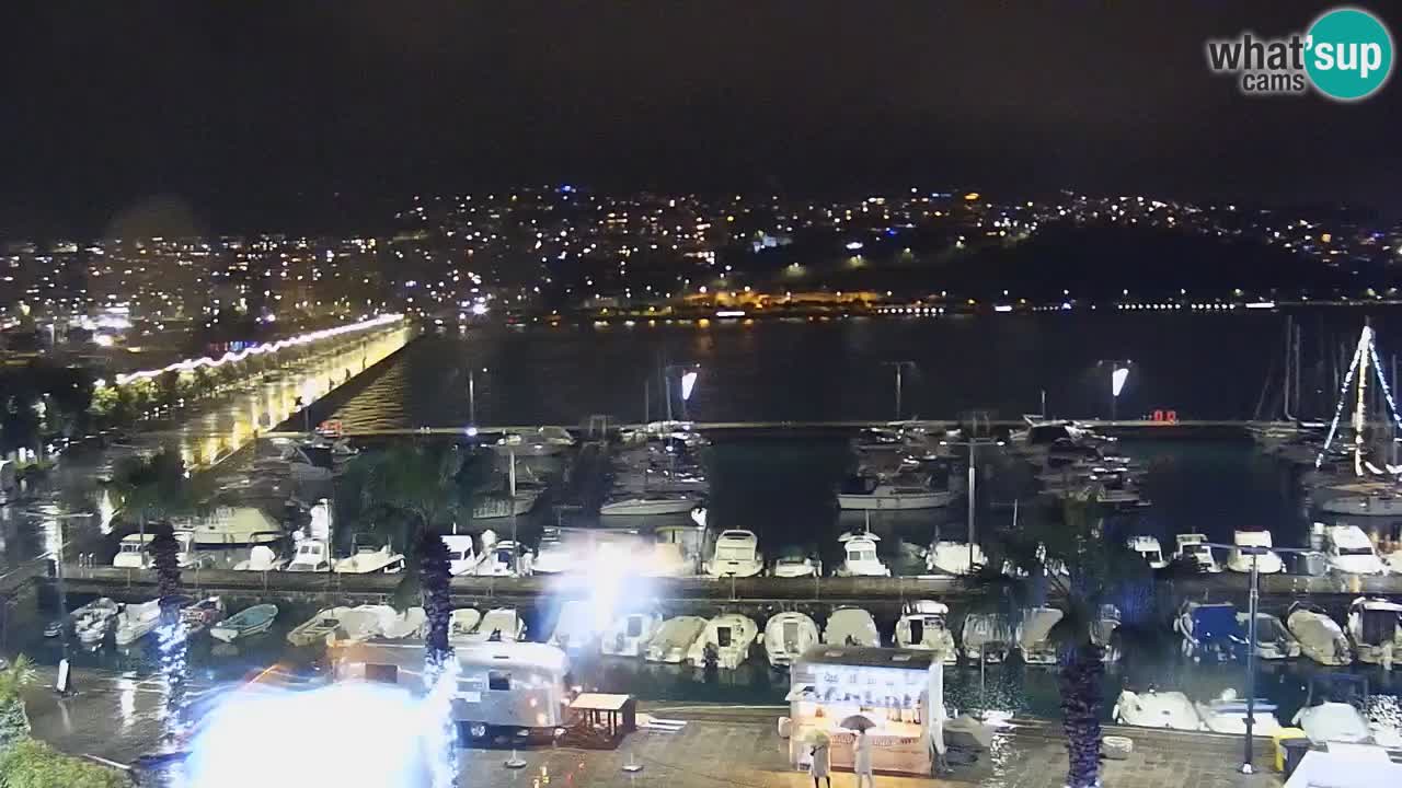 Webcam en vivo del Puerto de Koper – puerto de carga y cruceros – Eslovenia