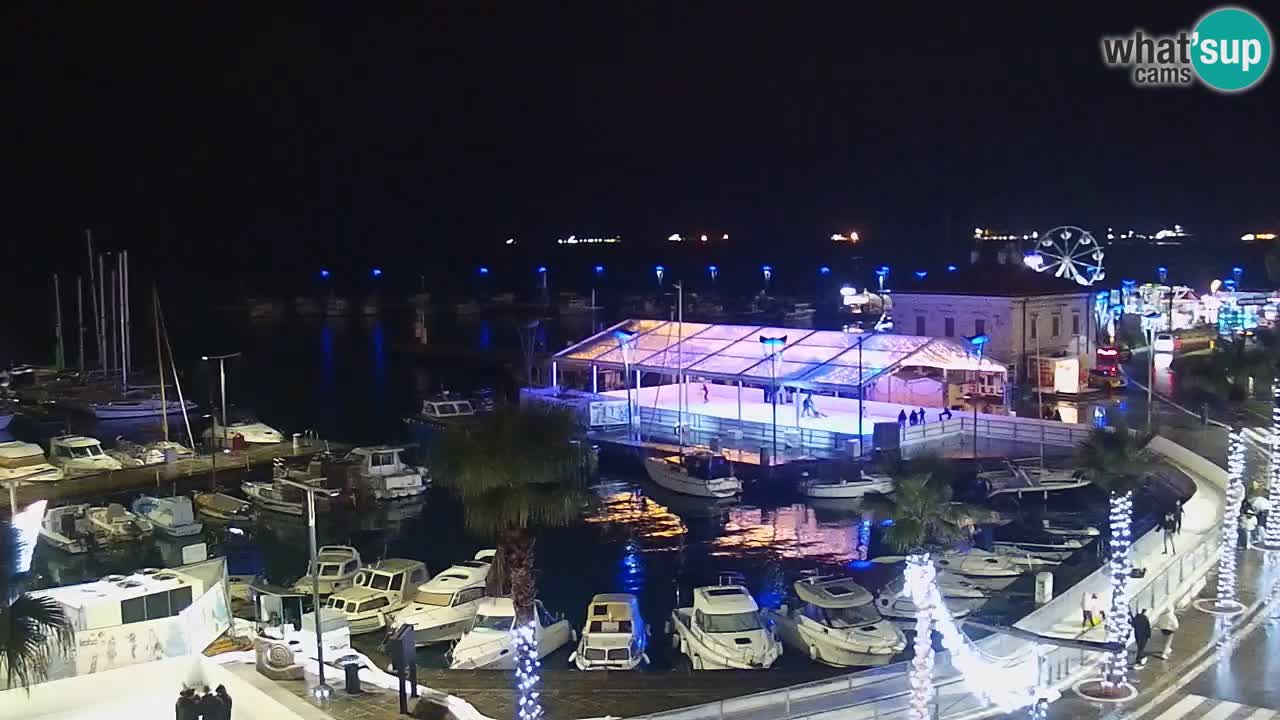 The Port of Koper live webcam – cruise and cargo port – Slovenia