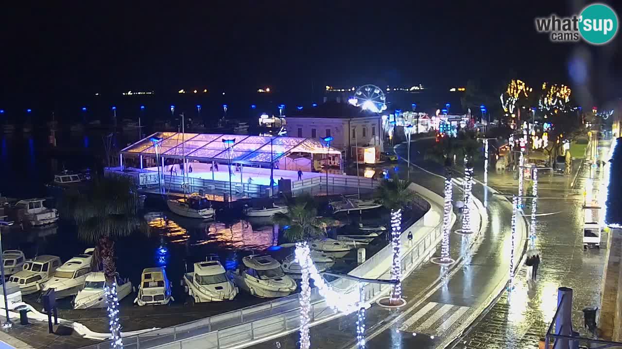 Il porto di Koper – Capodistria live webcam – porto crociere e mercantile – Slovenia