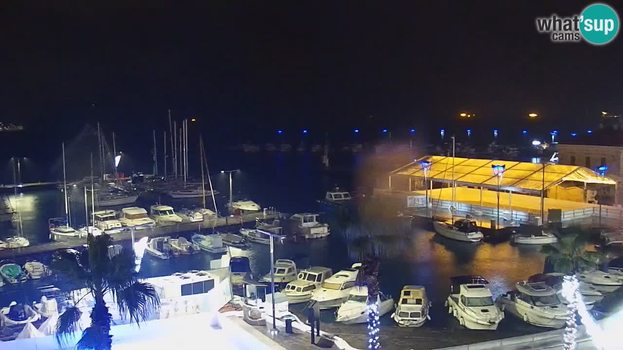 Il porto di Koper – Capodistria live webcam – porto crociere e mercantile – Slovenia