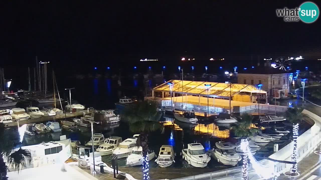 Webcam en vivo del Puerto de Koper – puerto de carga y cruceros – Eslovenia