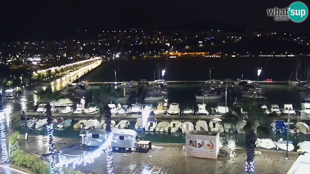 The Port of Koper live webcam – cruise and cargo port – Slovenia