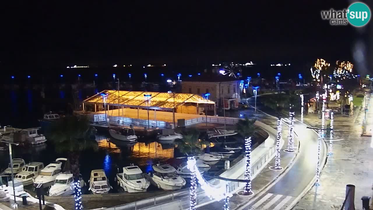 The Port of Koper live webcam – cruise and cargo port – Slovenia