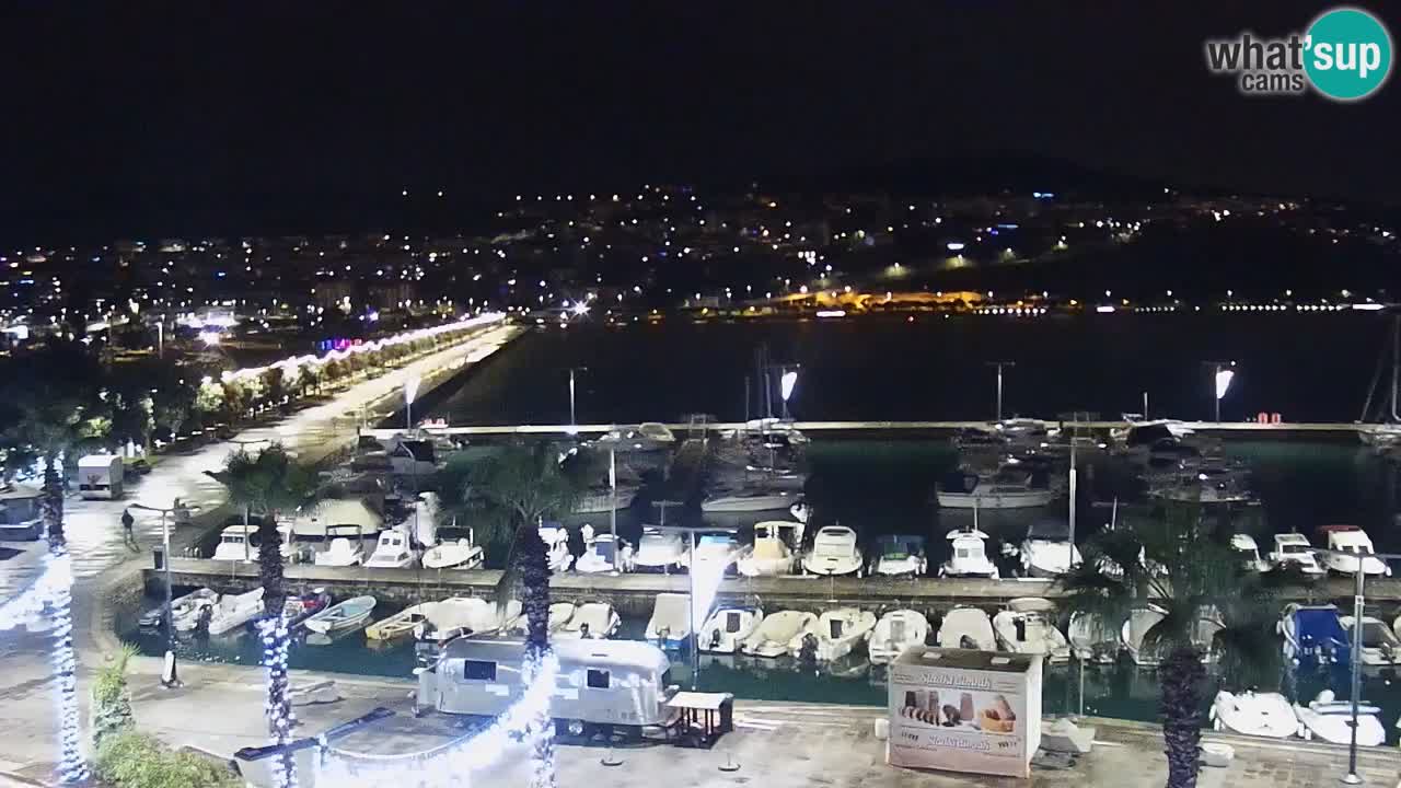 The Port of Koper live webcam – cruise and cargo port – Slovenia