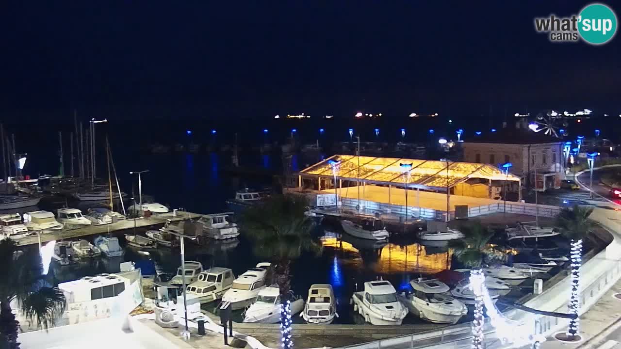 Webcam en vivo del Puerto de Koper – puerto de carga y cruceros – Eslovenia