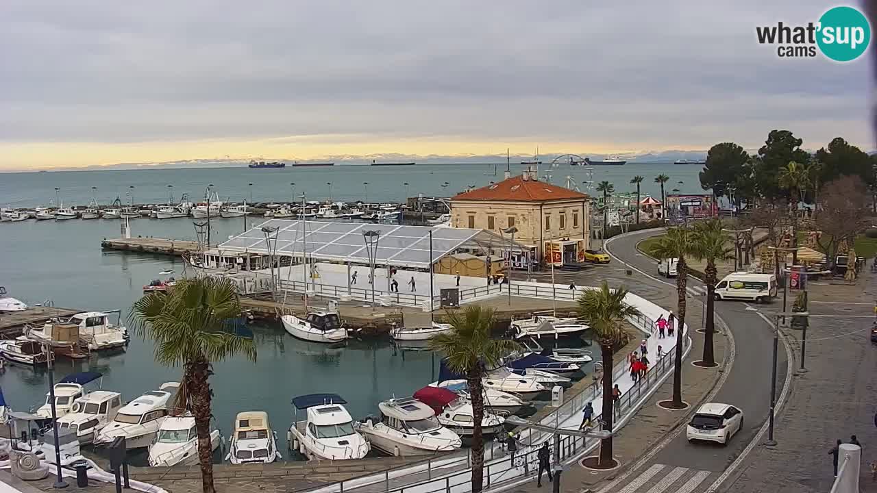 Livecam Koper – Ukmarjev trg