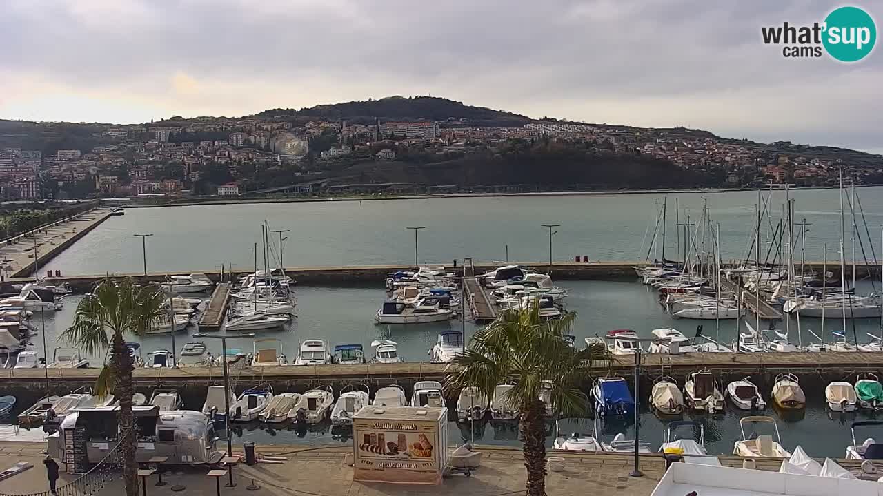 Webcam en vivo del Puerto de Koper – puerto de carga y cruceros – Eslovenia