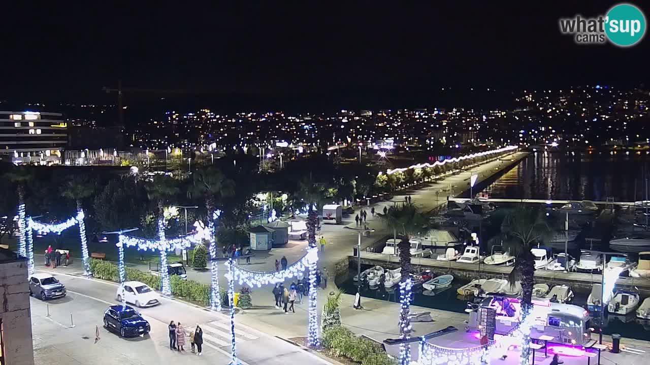 Il porto di Koper – Capodistria live webcam – porto crociere e mercantile – Slovenia