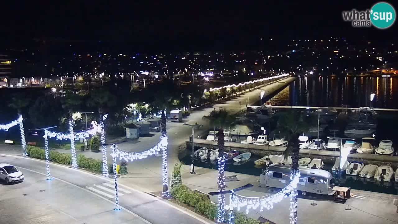 Il porto di Koper – Capodistria live webcam – porto crociere e mercantile – Slovenia