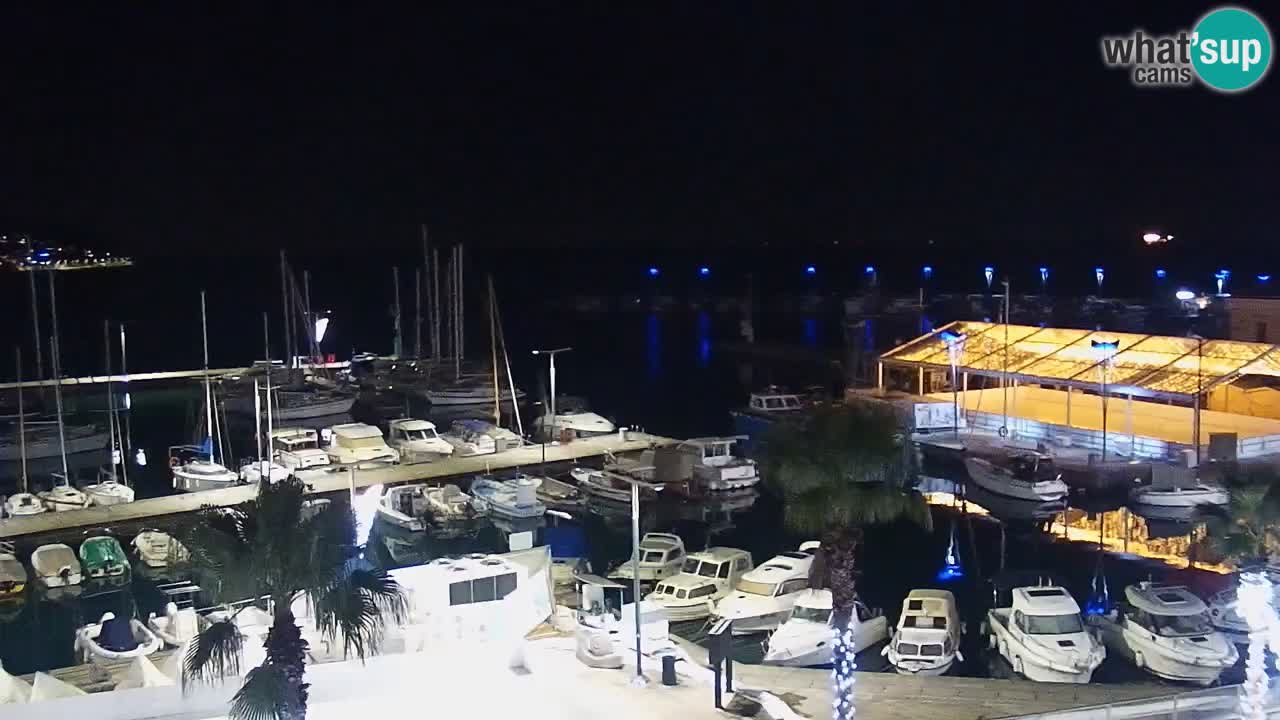 Il porto di Koper – Capodistria live webcam – porto crociere e mercantile – Slovenia