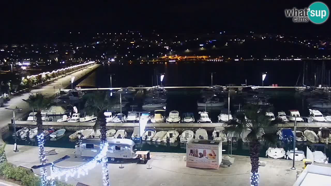 Der Hafen von Koper Live-Webcam – Kreuzfahrt- und Frachthafen – Slowenien