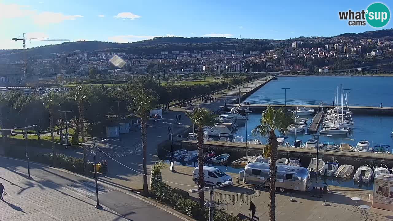 Il porto di Koper – Capodistria live webcam – porto crociere e mercantile – Slovenia