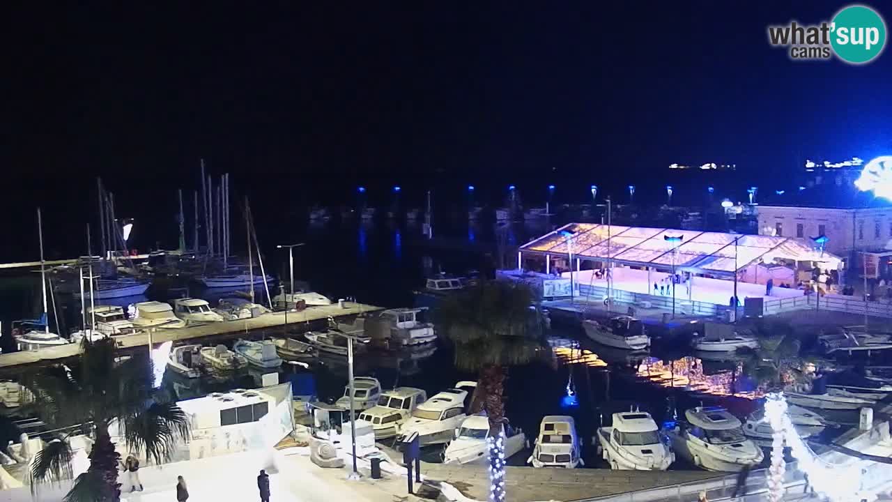 Der Hafen von Koper Live-Webcam – Kreuzfahrt- und Frachthafen – Slowenien