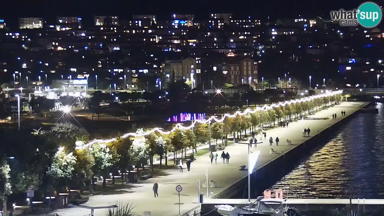 Spletna kamera Koper – Panorama na marino in promenado s Hotela Grand Koper