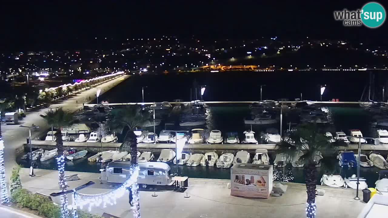 Webcam en vivo del Puerto de Koper – puerto de carga y cruceros – Eslovenia