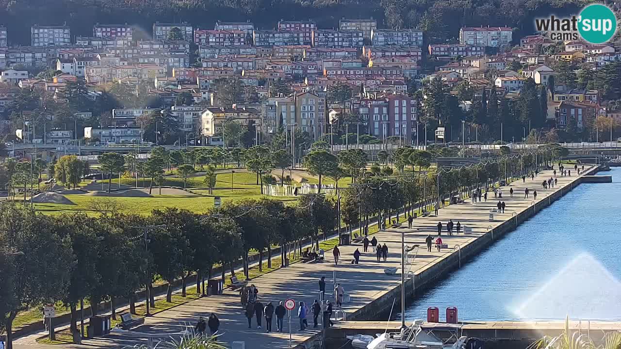 The Port of Koper live webcam – cruise and cargo port – Slovenia