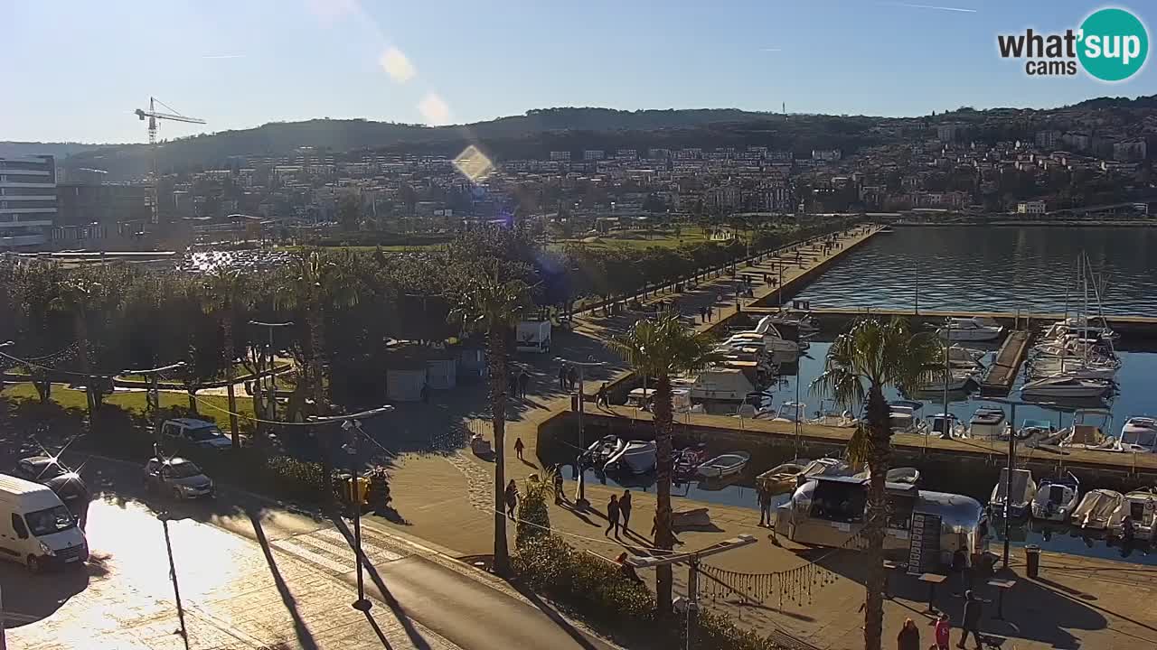 Livecam Koper – Ukmarjev trg