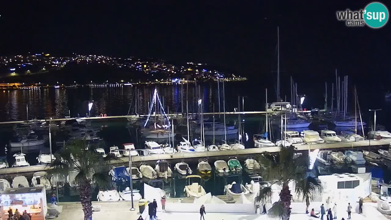 The Port of Koper live webcam – cruise and cargo port – Slovenia