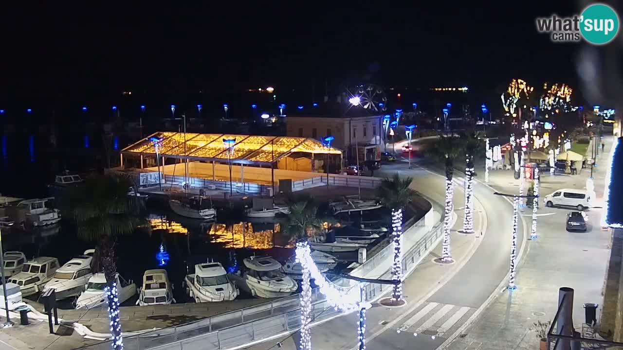 The Port of Koper live webcam – cruise and cargo port – Slovenia