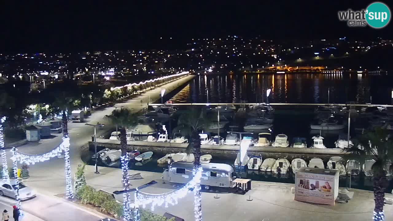 The Port of Koper live webcam – cruise and cargo port – Slovenia