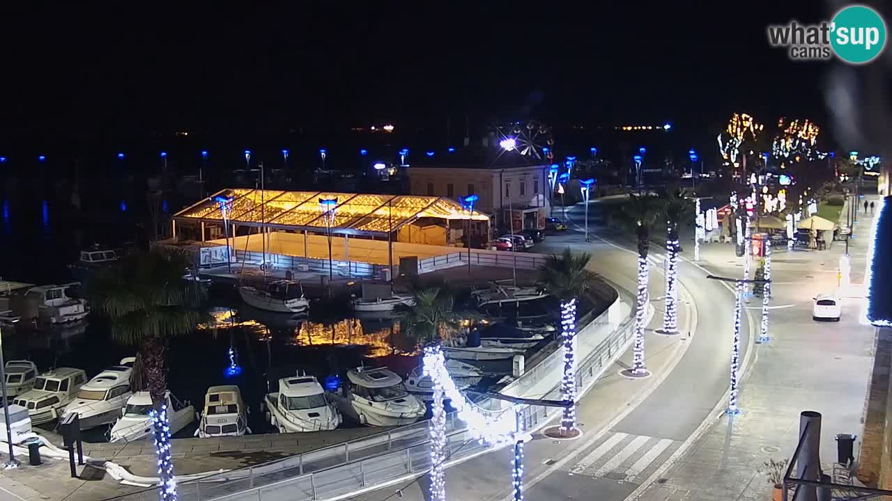 The Port of Koper live webcam – cruise and cargo port – Slovenia