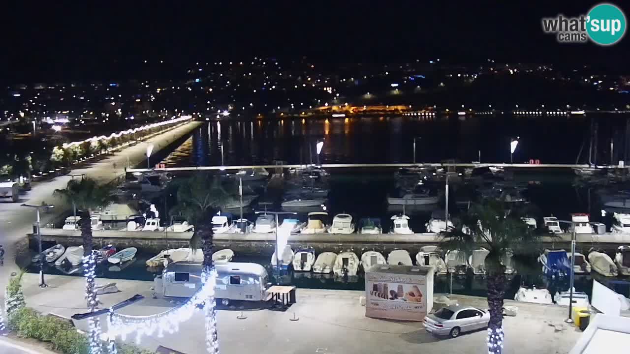 Der Hafen von Koper Live-Webcam – Kreuzfahrt- und Frachthafen – Slowenien