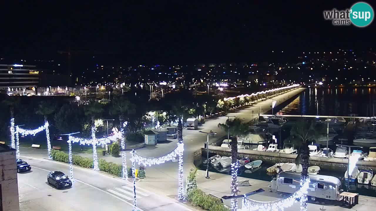 The Port of Koper live webcam – cruise and cargo port – Slovenia