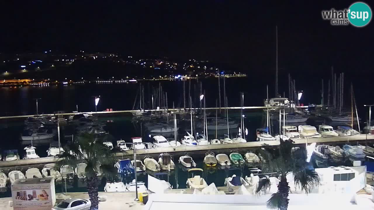 The Port of Koper live webcam – cruise and cargo port – Slovenia