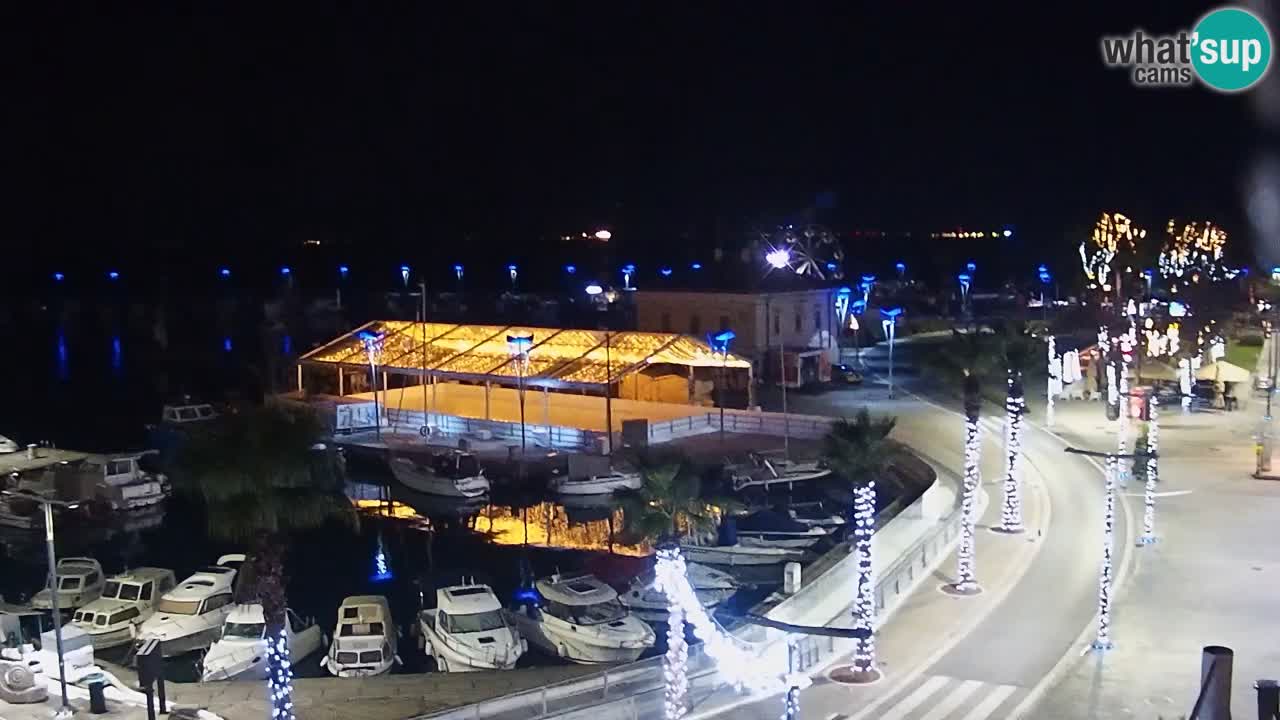 The Port of Koper live webcam – cruise and cargo port – Slovenia