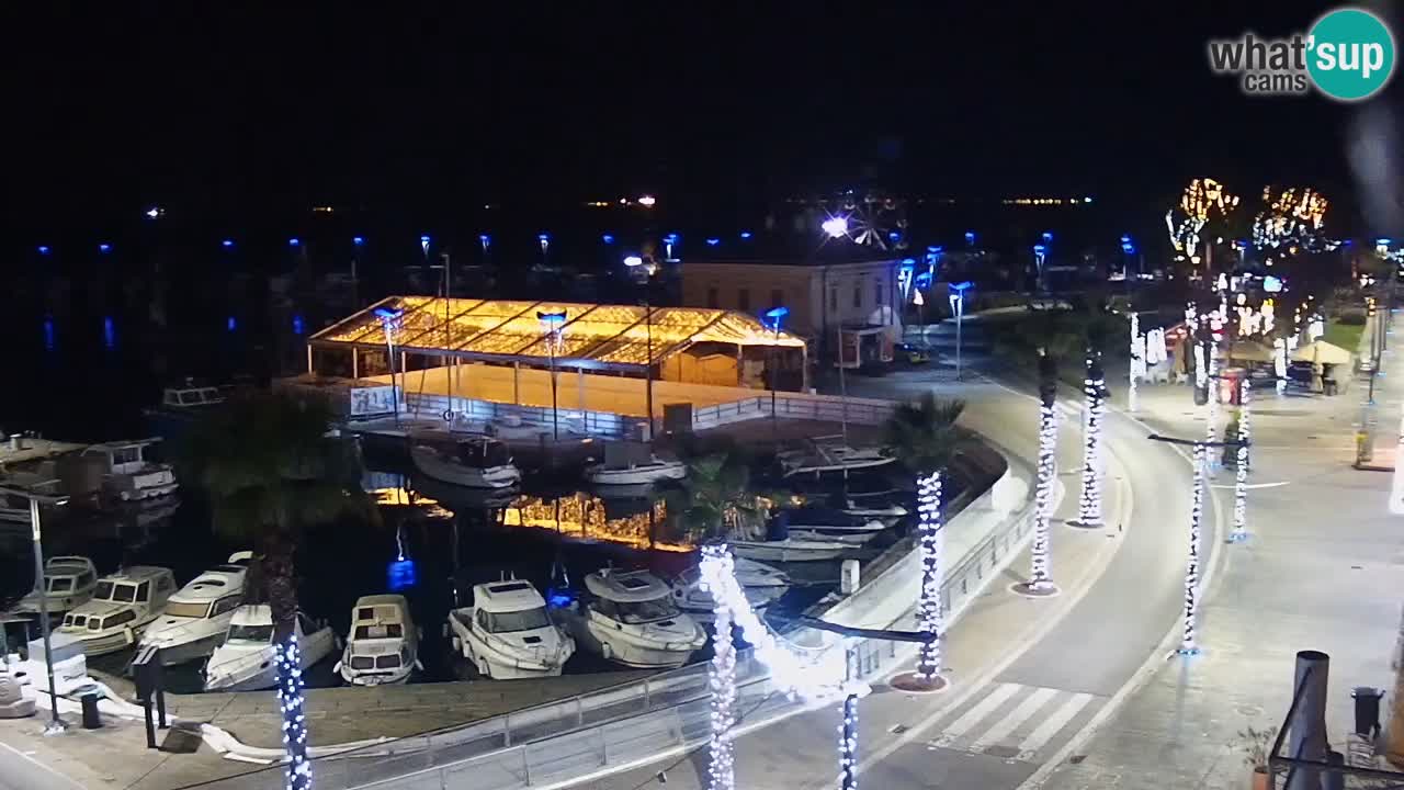 Il porto di Koper – Capodistria live webcam – porto crociere e mercantile – Slovenia