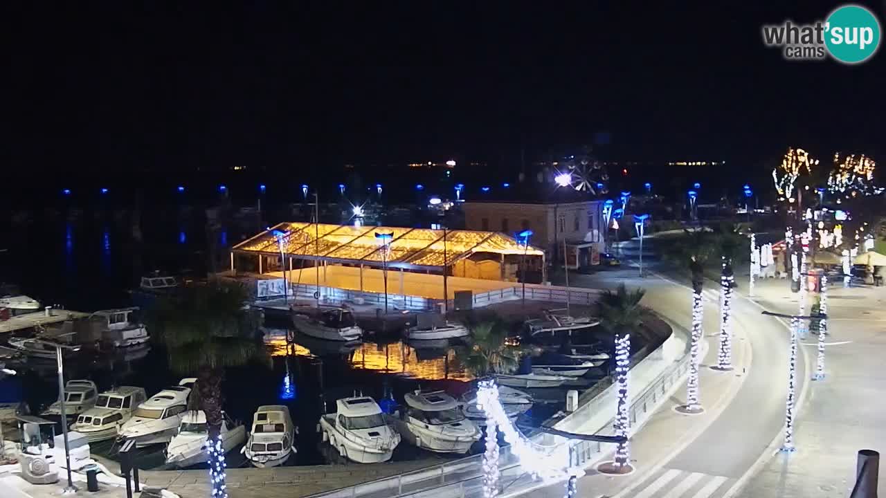 The Port of Koper live webcam – cruise and cargo port – Slovenia