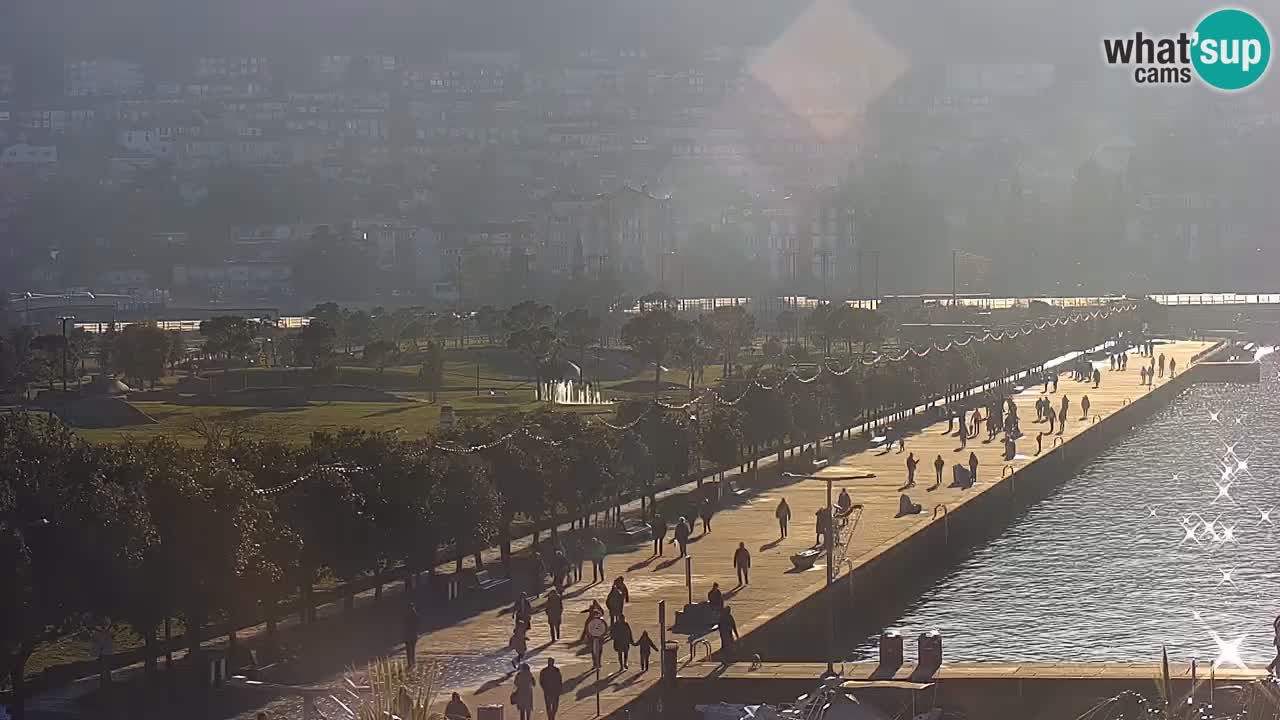 Webcam Capodistria – marina e lungo mare dall’Hotel Grand Koper