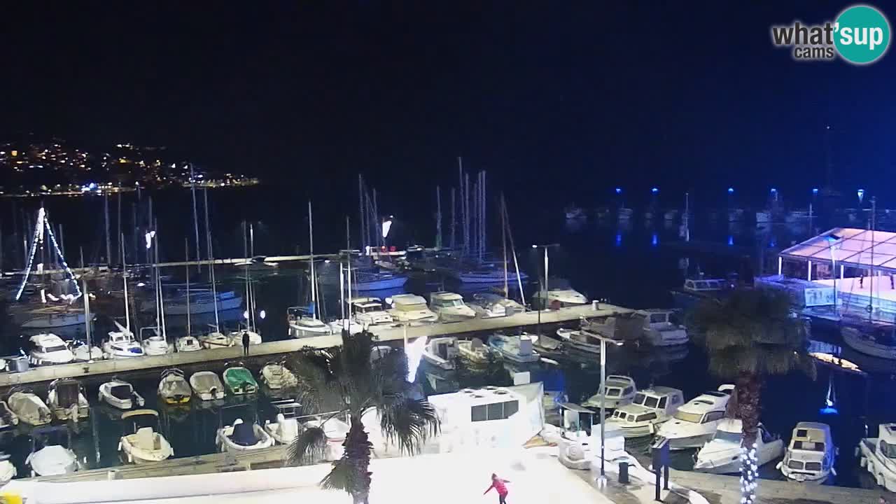 The Port of Koper live webcam – cruise and cargo port – Slovenia