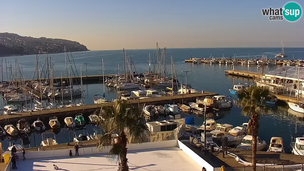 Webcam en vivo del Puerto de Koper – puerto de carga y cruceros – Eslovenia