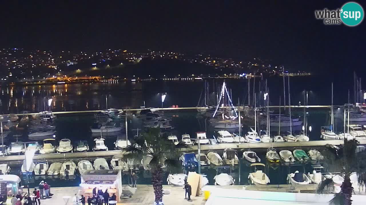 The Port of Koper live webcam – cruise and cargo port – Slovenia