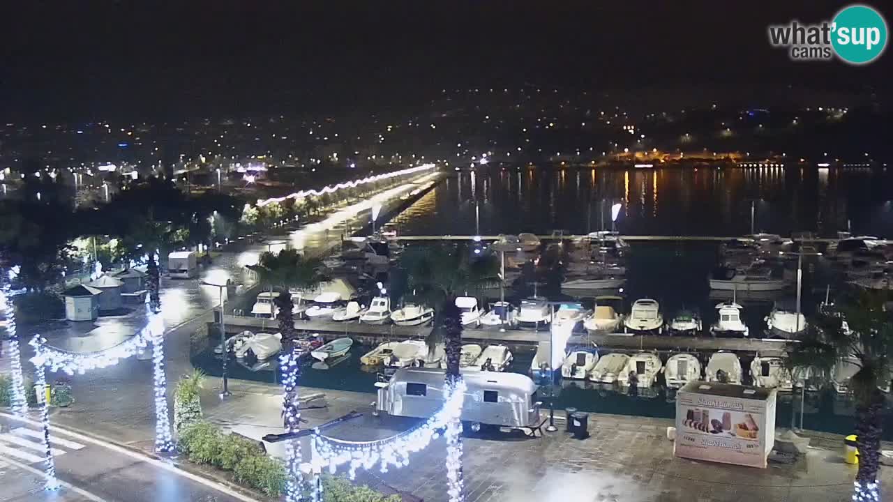 The Port of Koper live webcam – cruise and cargo port – Slovenia