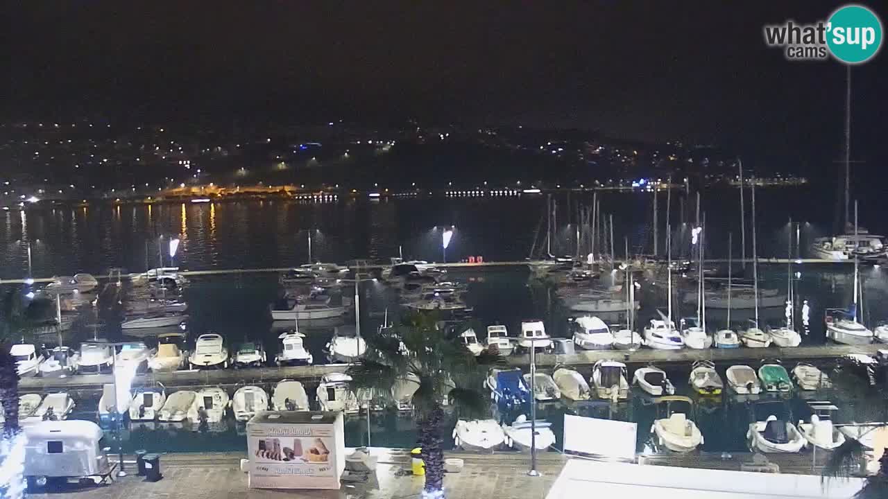 The Port of Koper live webcam – cruise and cargo port – Slovenia