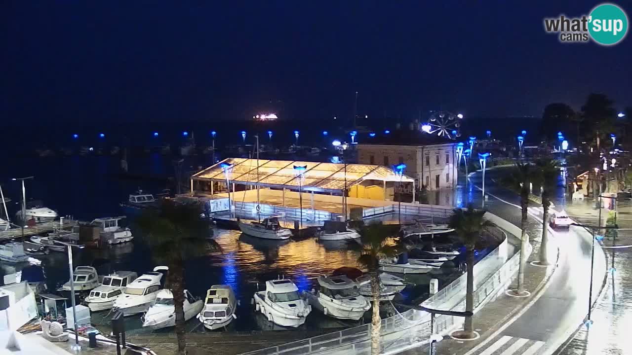 The Port of Koper live webcam – cruise and cargo port – Slovenia