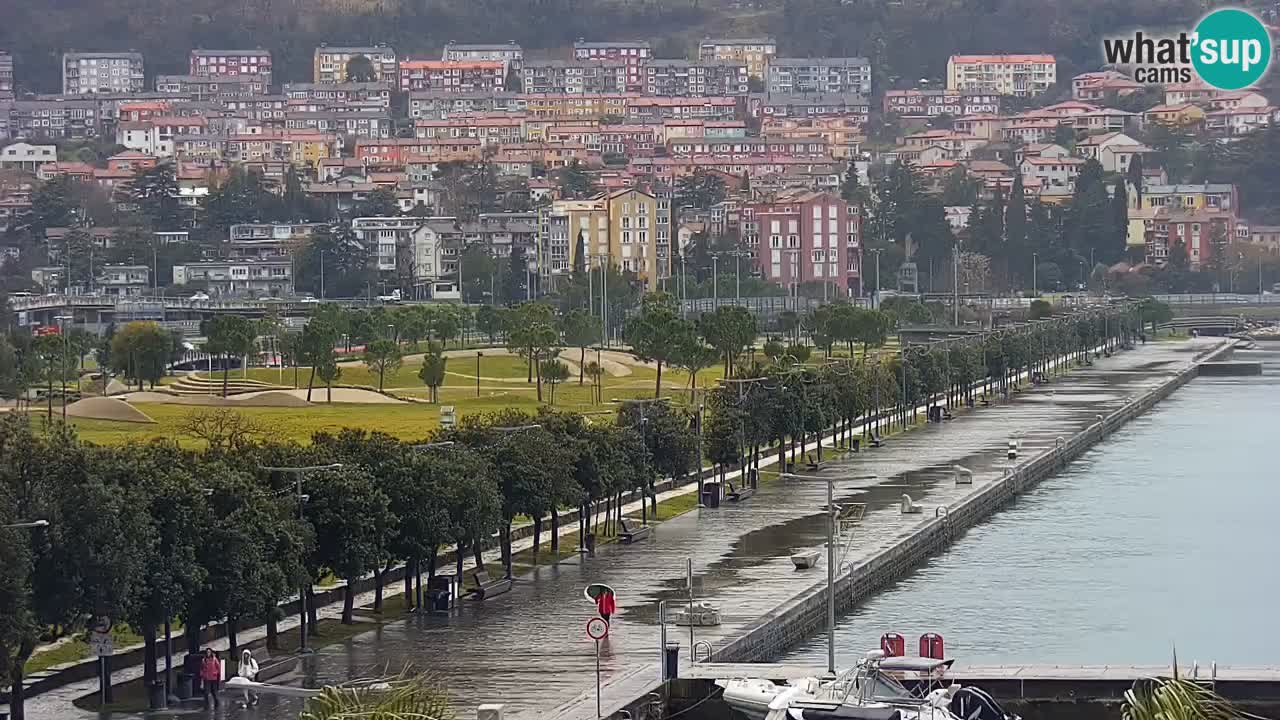 Webcam en vivo del Puerto de Koper – puerto de carga y cruceros – Eslovenia